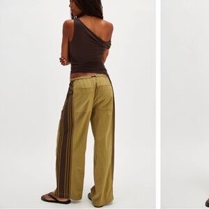 Free People Hudson Canyon Side Printed Pants XS